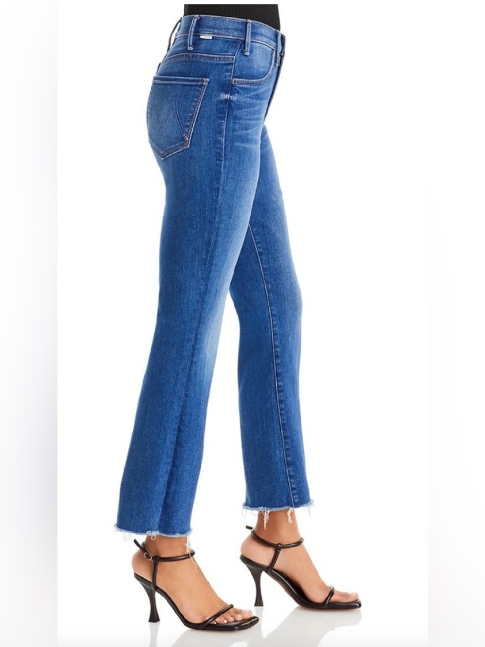 MOTHER Hustler Ankle Fray Jeans size 32 - Picture 3 of 8